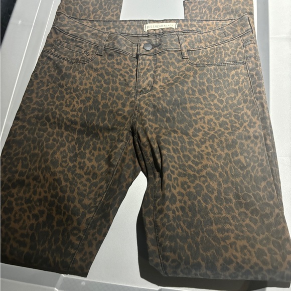 Bullhead Black Leopard Jeans - Picture 2 of 3